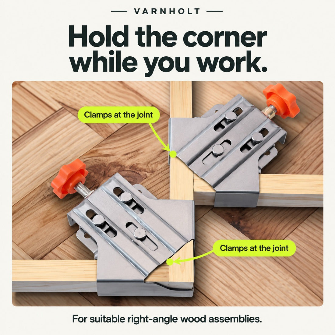 Varnholt 90° Corner Clamp Pair