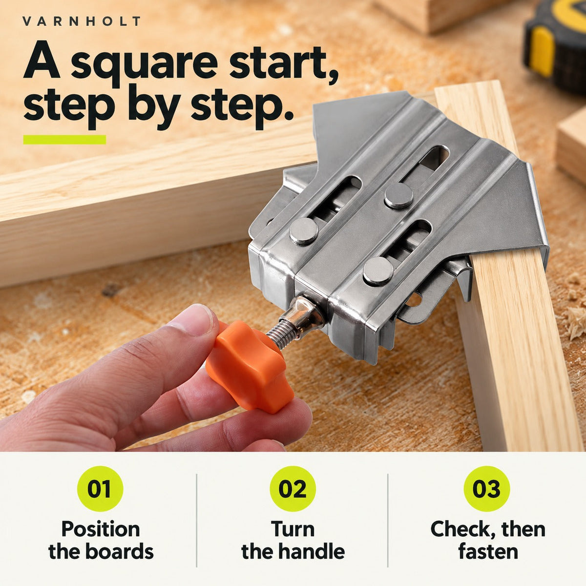 Varnholt 90° Corner Clamp Pair