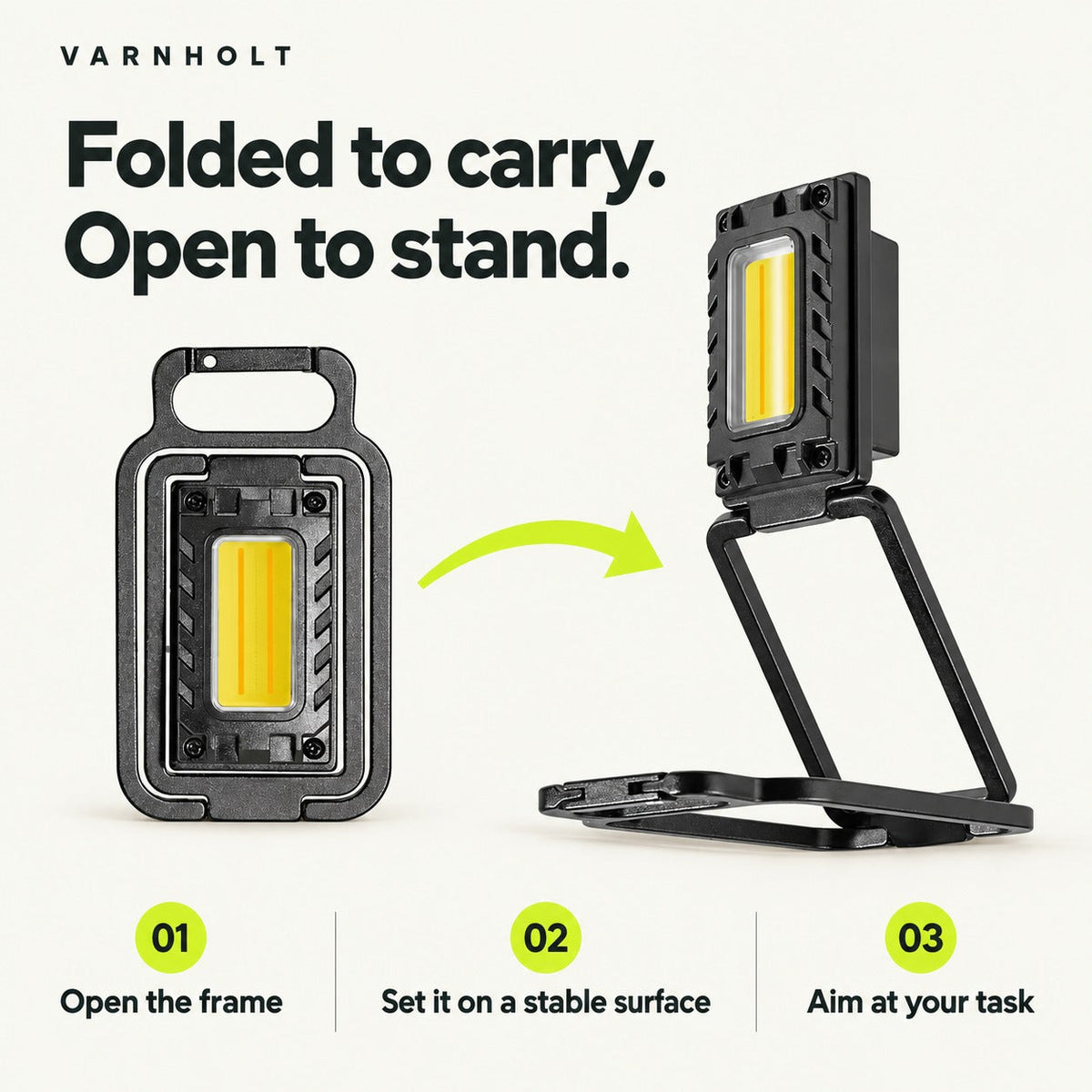 Varnholt Magnetic Work Light