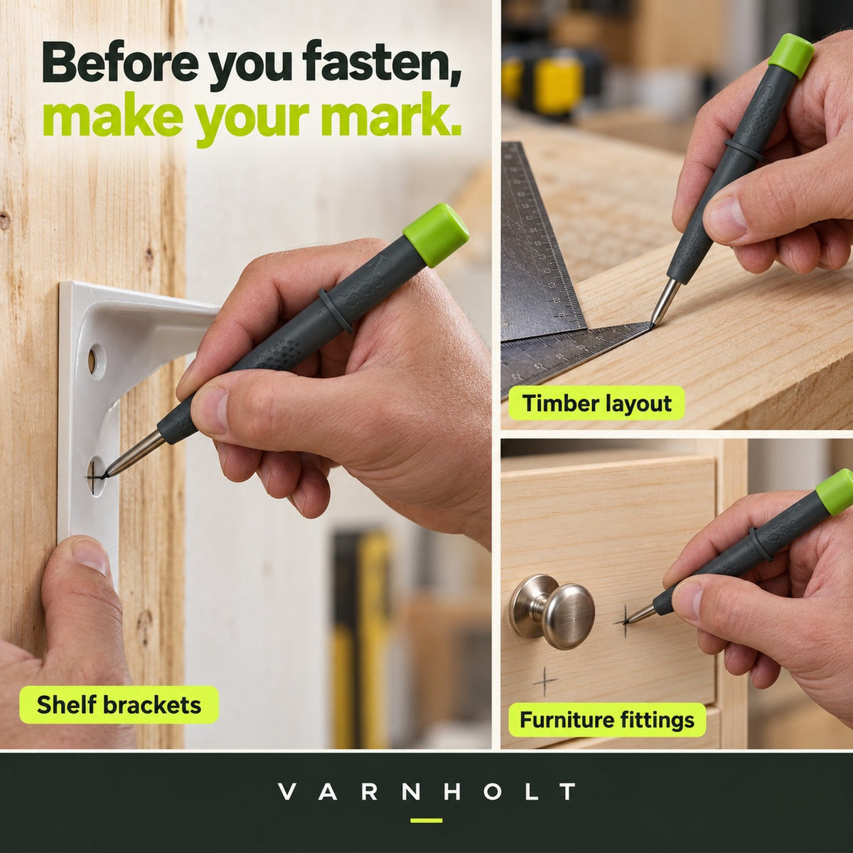 Varnholt Carpenter Marking Pencil